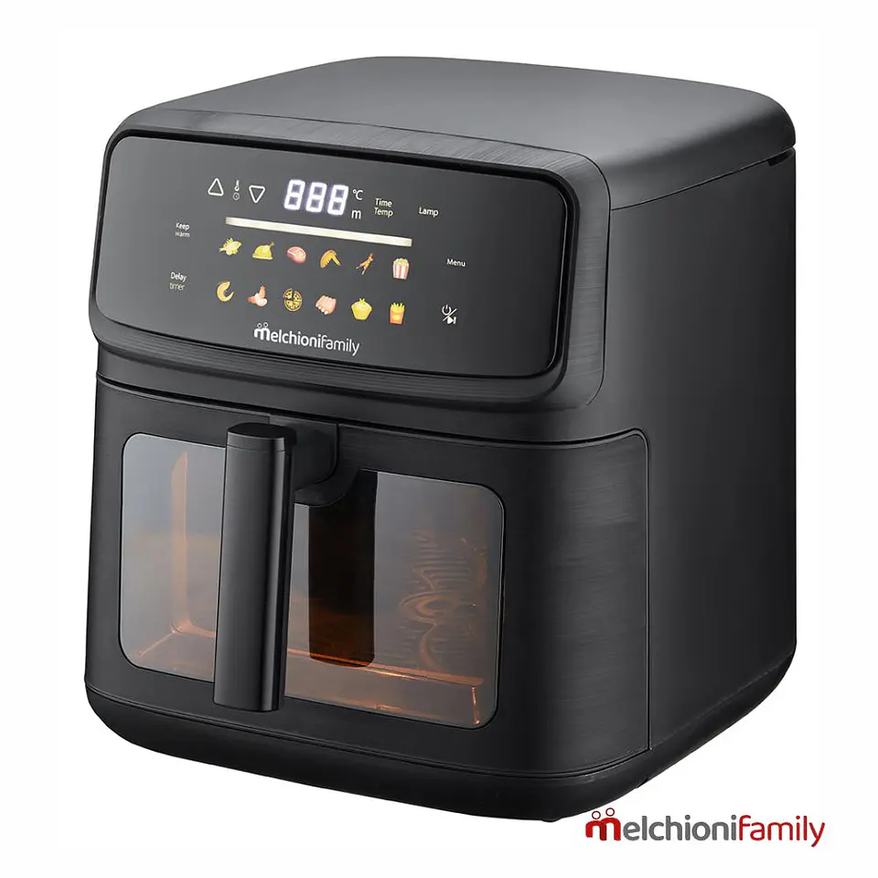 Fritadeira S/ Óleo Digital C/ Dupla Resistência 2100W 10L 1