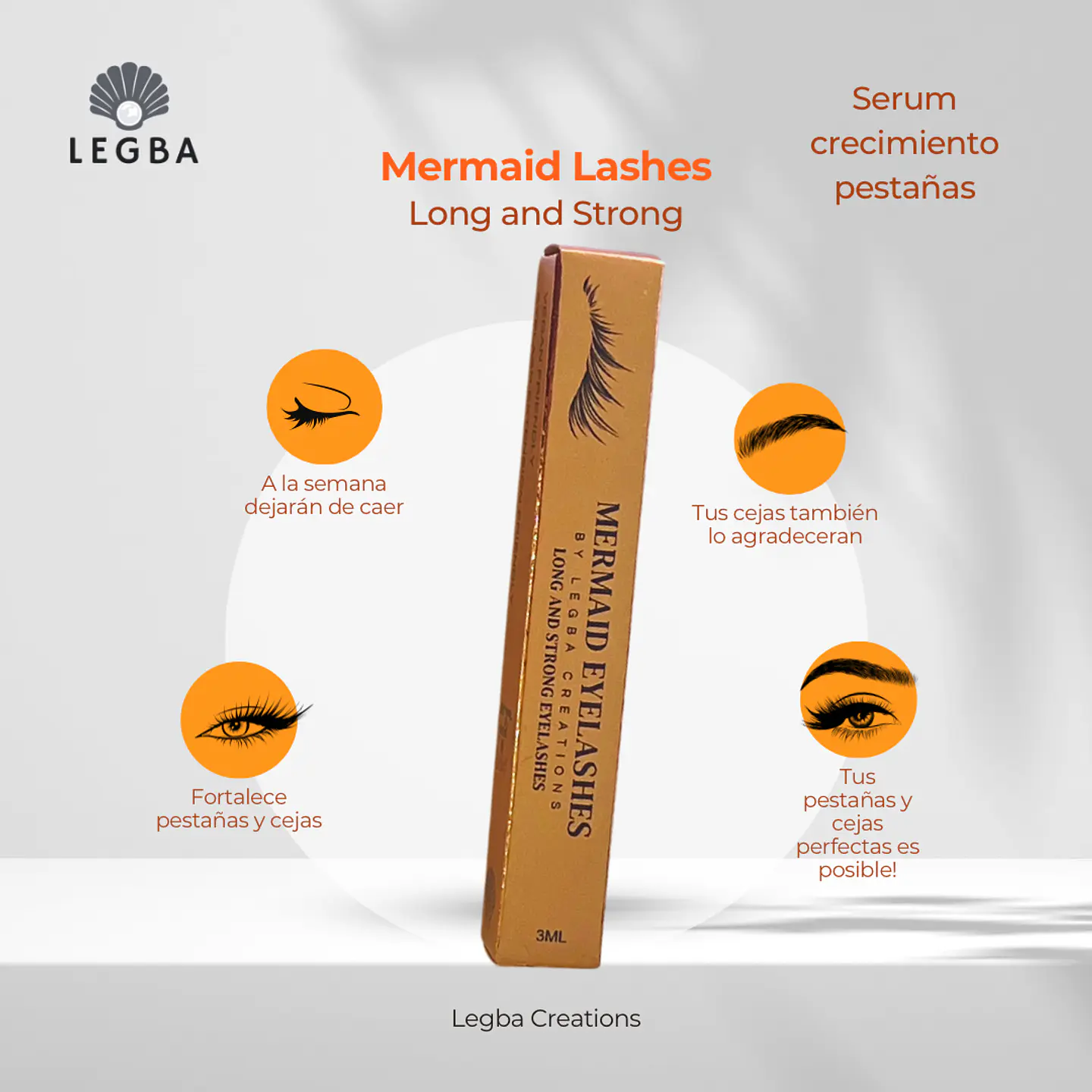 Serum Crecimiento pestañas y cejas  2