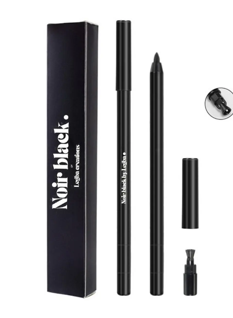 Lápiz de ojo ultra negro lujo 1