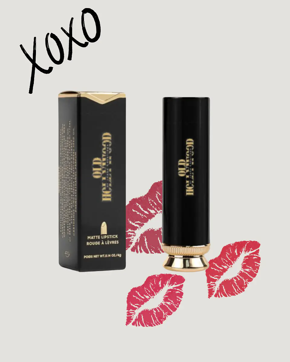 Labial old hollywood Rojo 2