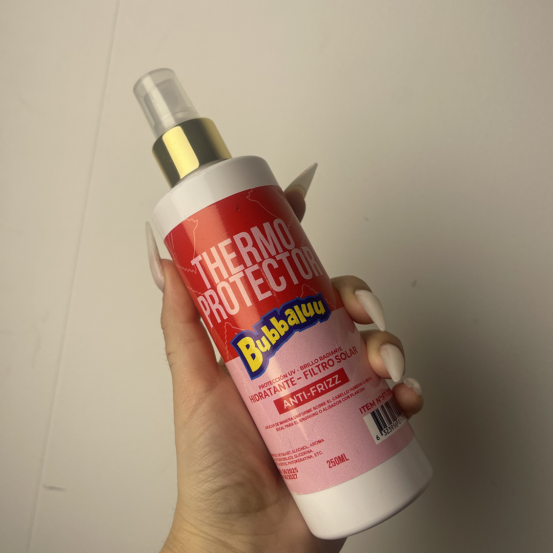 termo protector capilar Bubbaluu frutilla  1