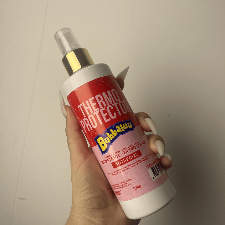 termo protector capilar Bubbaluu frutilla  1