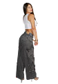 Jeans Estrellas negro Dirty 42 - Miniatura 4