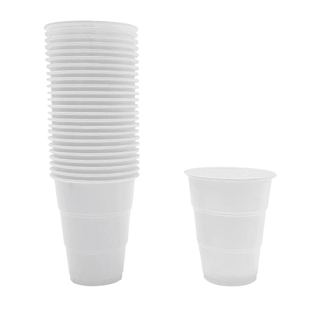 Vasos 7oz blanco 25un