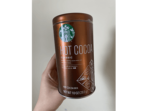 Hot cocoa Starbucks 