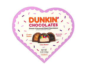 Dunkin Donuts chocolates San Valentin