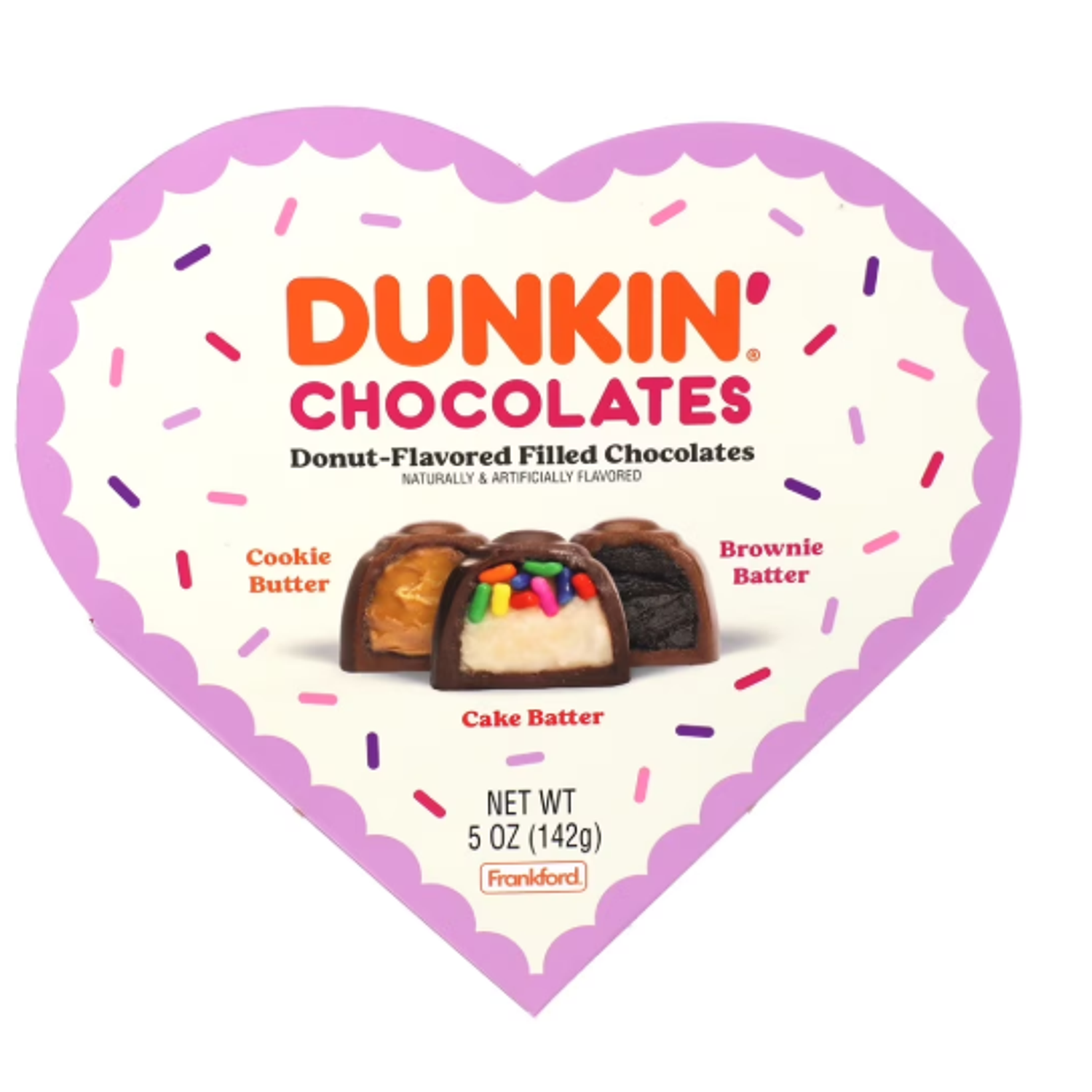 Dunkin Donuts chocolates San Valentin 1