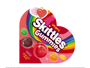 Skittles gomitas San Valentin