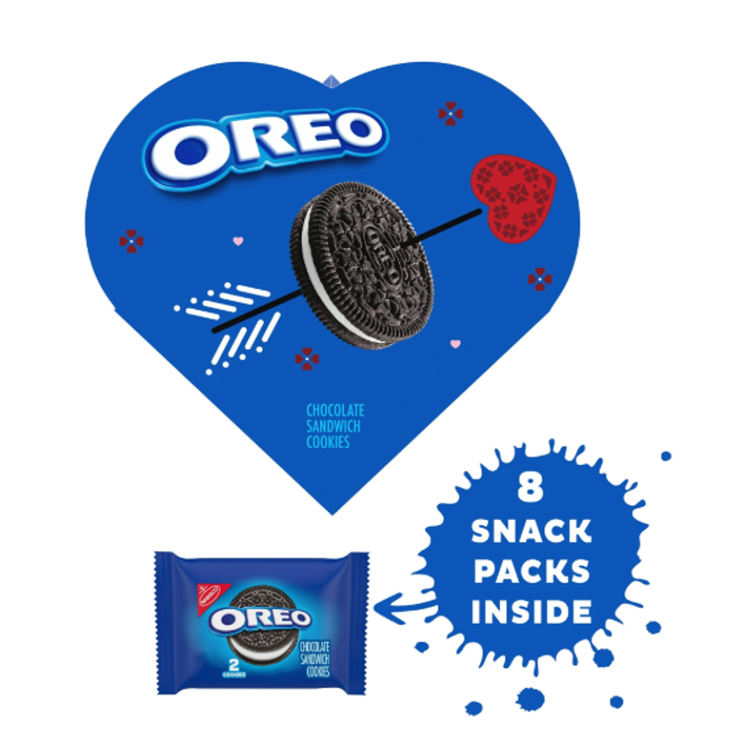 Galletas oreo San Valentin