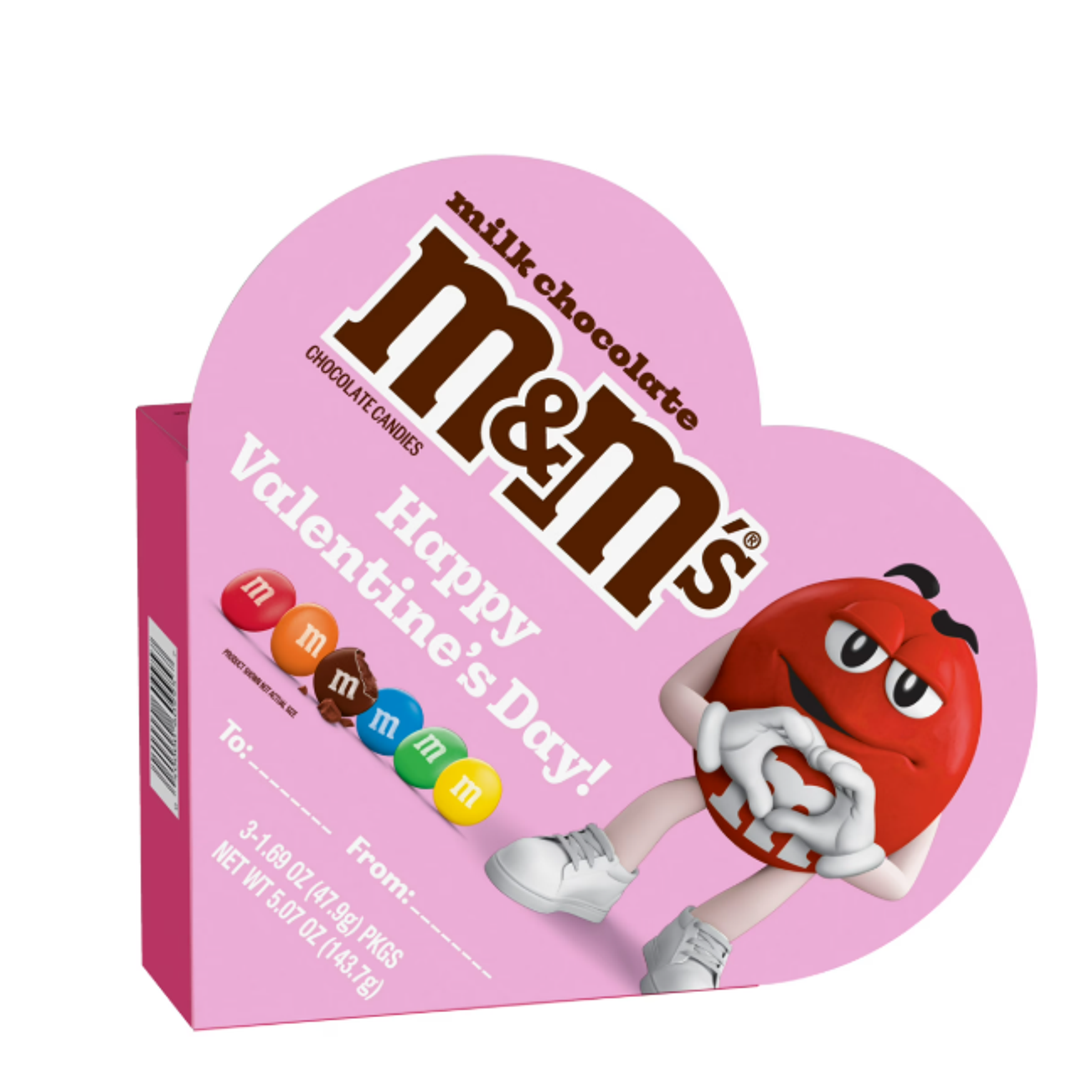 m&m Chocolates San Valentin 2