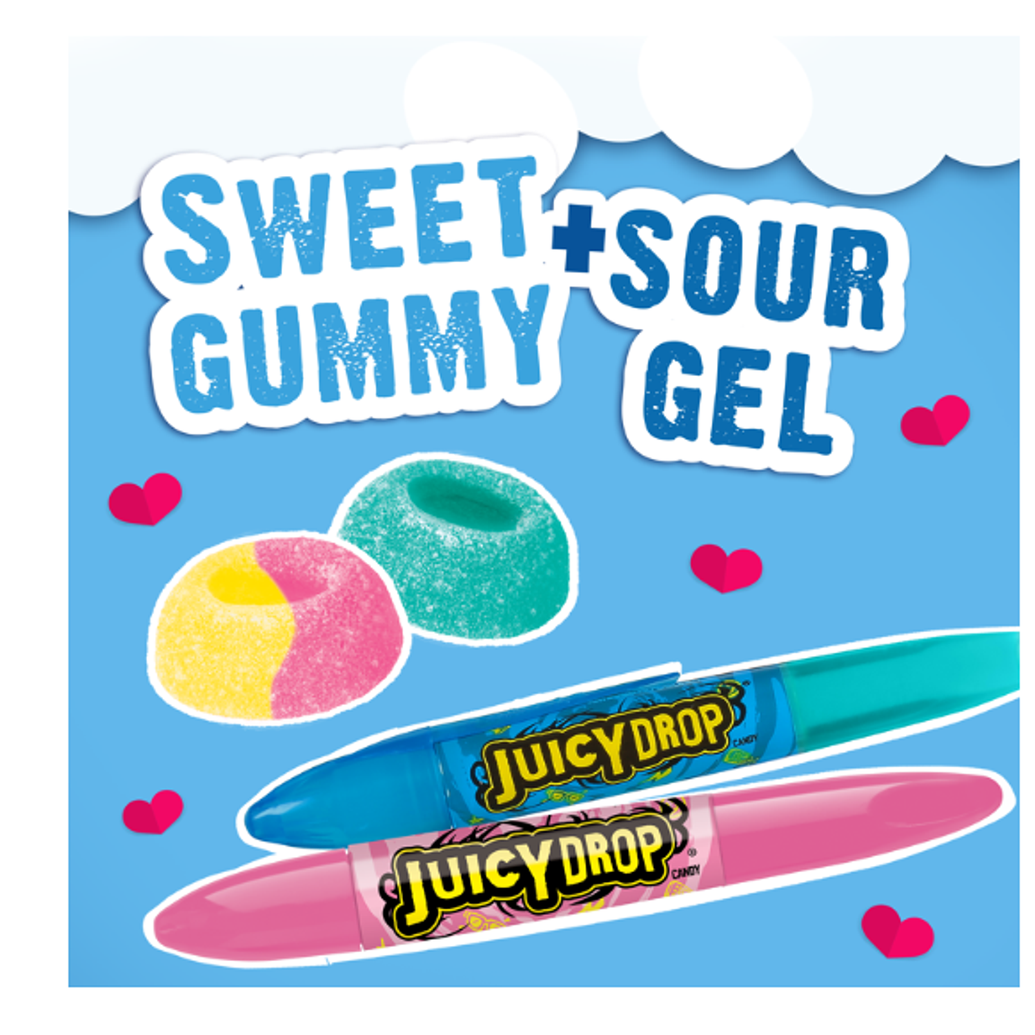 Juicy Drop Gomitas rellenas San Valentin 2
