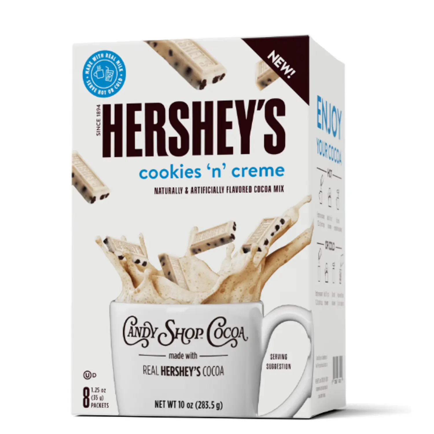 Hershey's cookies&creme cocoa Mix 1