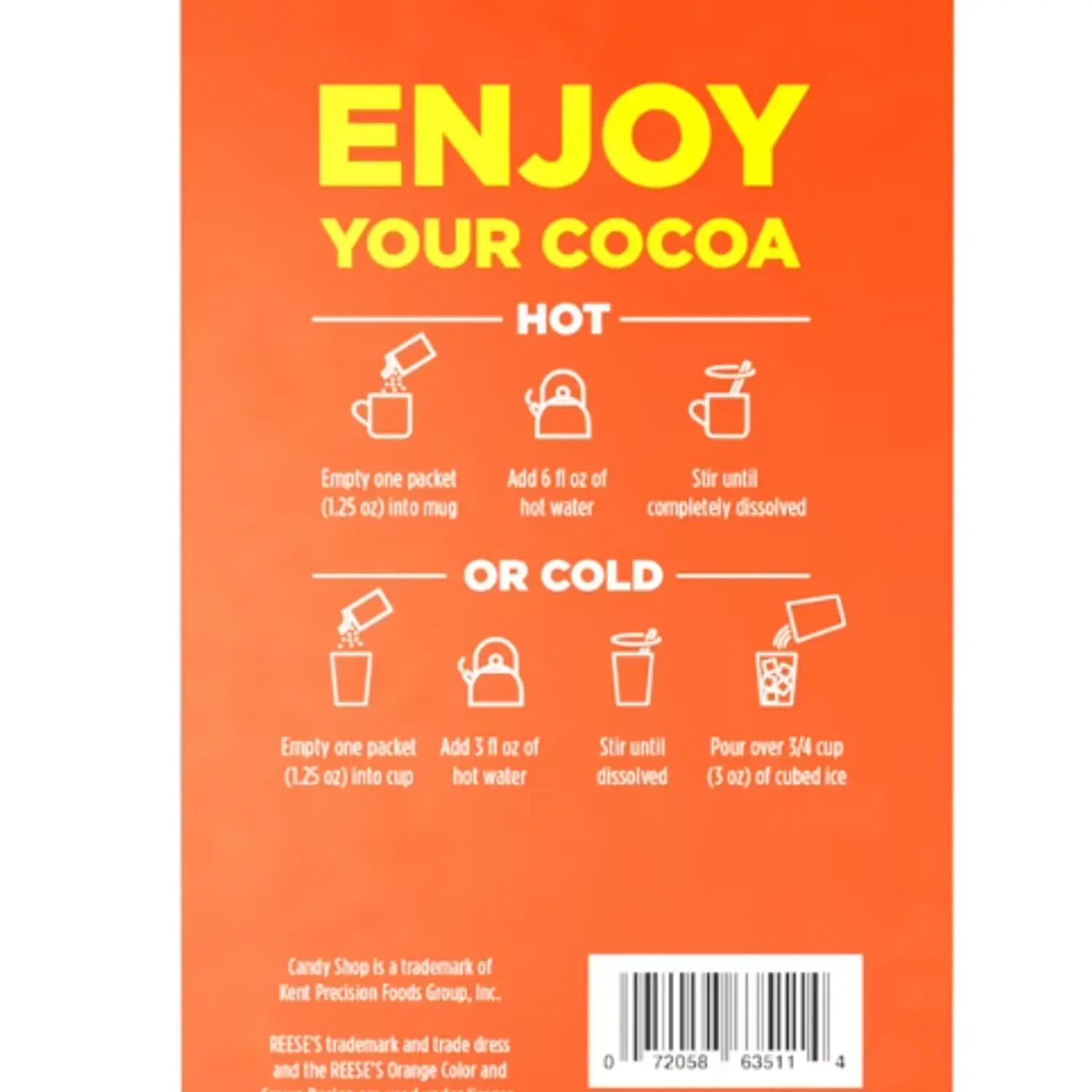 Reese's Peanut Butter cocoa Mix 3