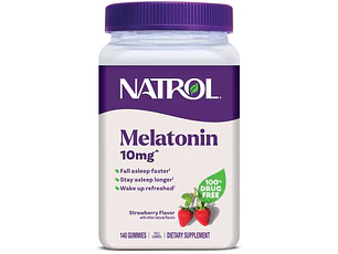 Melatonina 10mg Natrol  gomitas 140und 