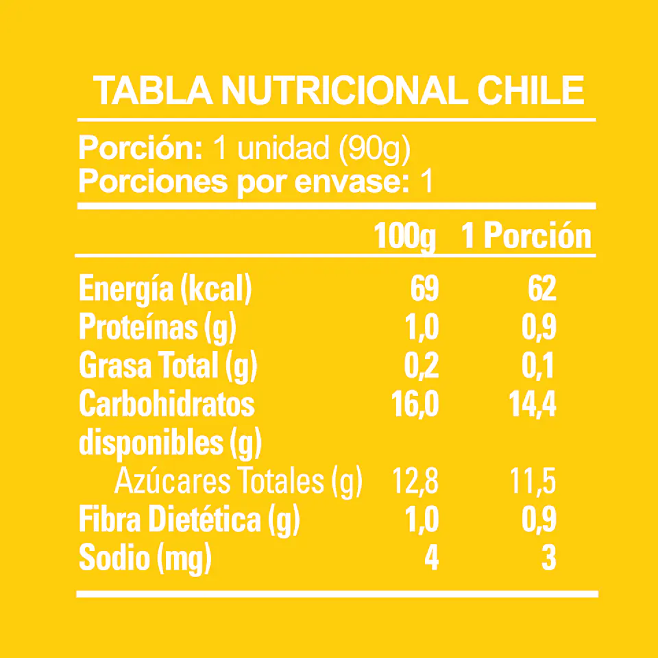 Orgánica Pera Plátano Mango - 18 unds 2