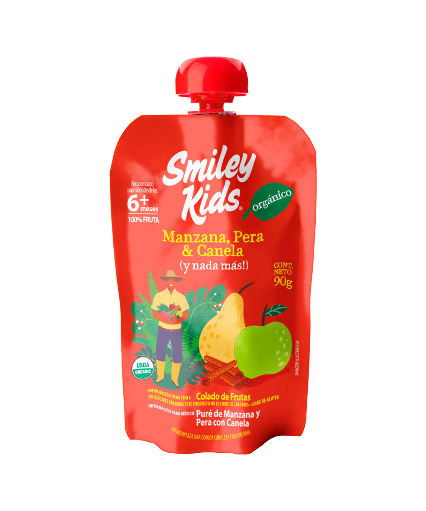 Orgánica Manzana Pera Canela - 18 unds 1