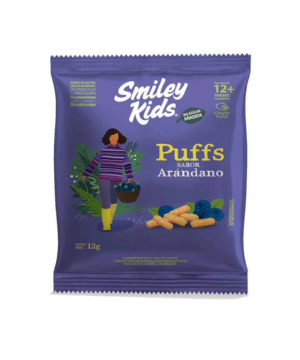 Puff Arándanos 12 grs - 24 unds 1