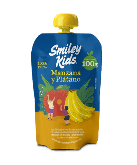 Compota Manzana Plátano - 24 unds