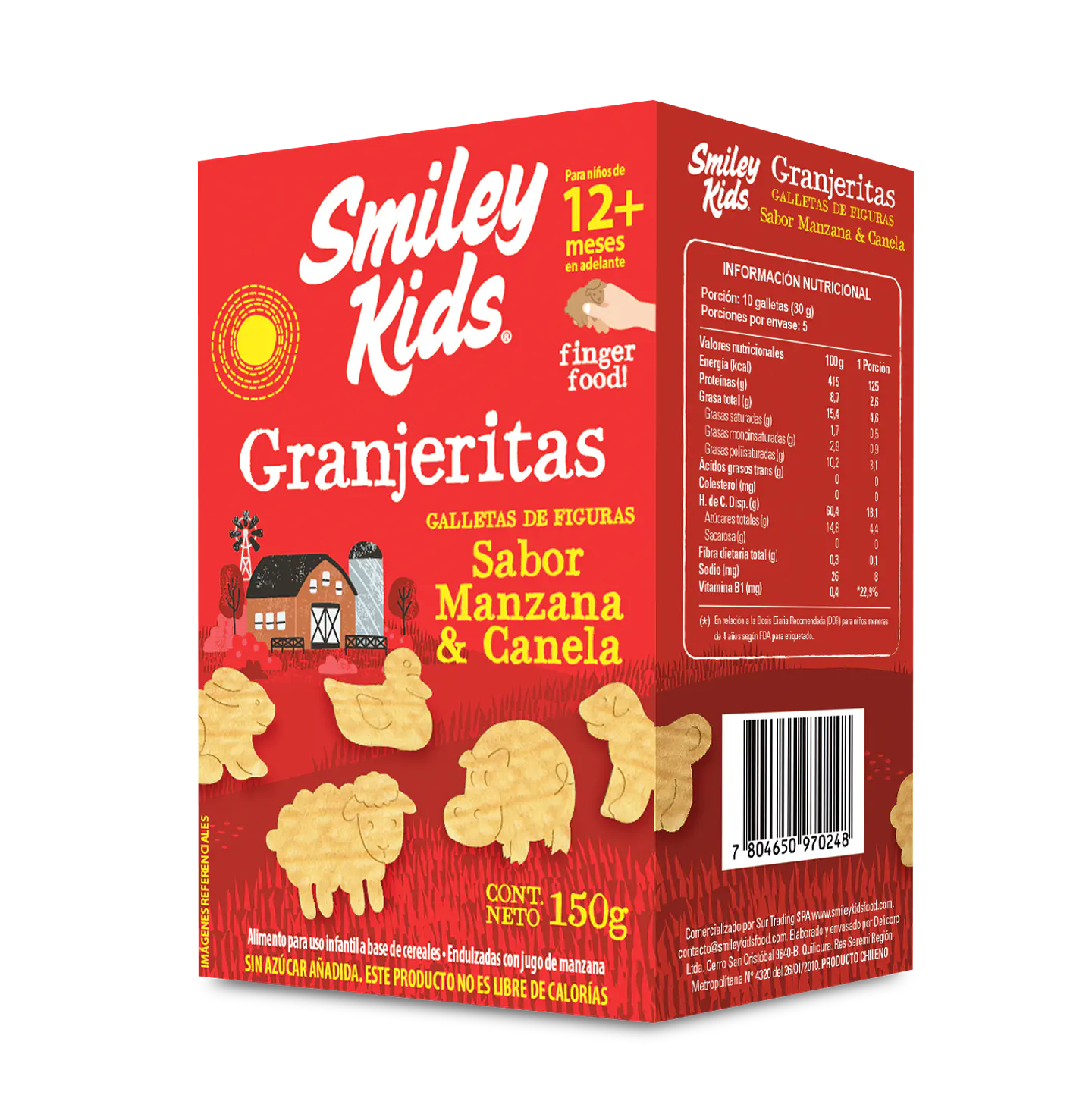 Galletas Manzana Canela 150 grs - 12 unds 1