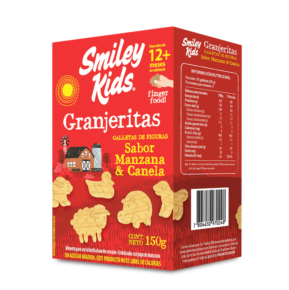 Galletas Manzana Canela 150 grs - 12 unds 1