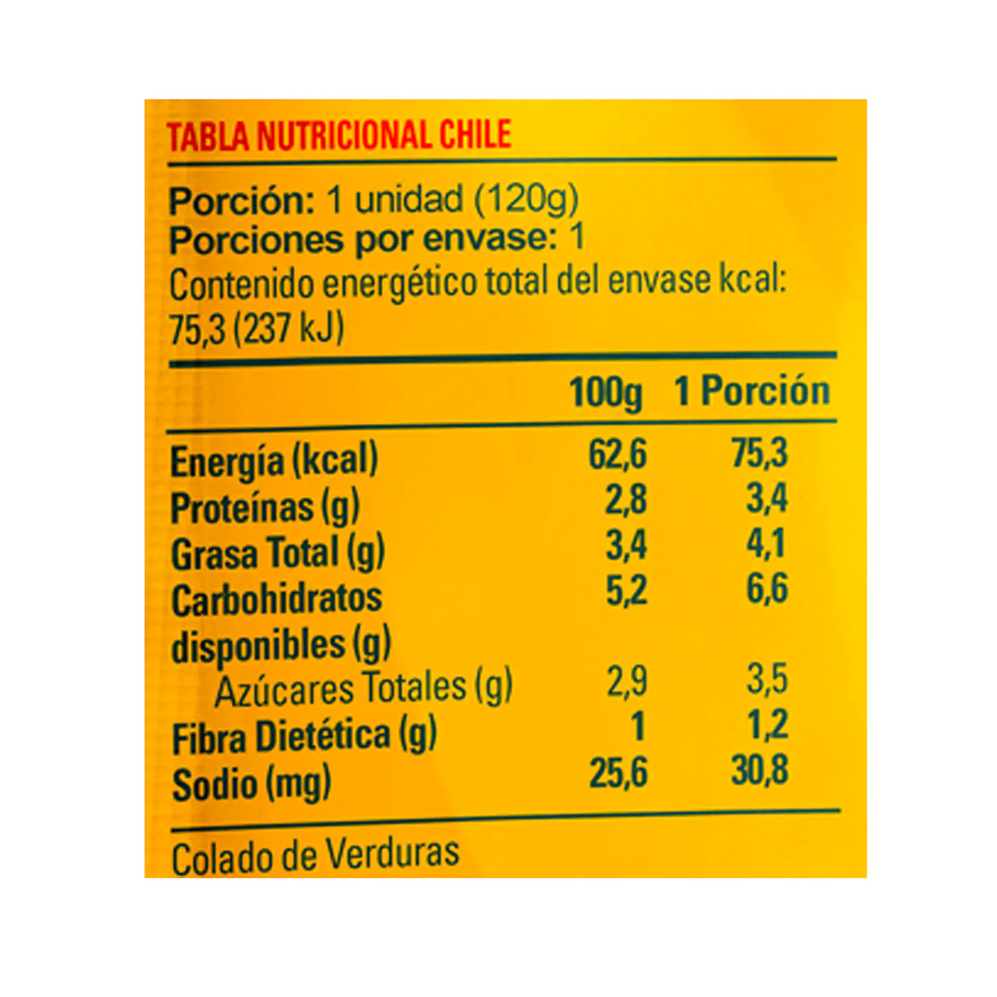 Mix Colados Pollo/Carne con Verduras - 24 Unds 3