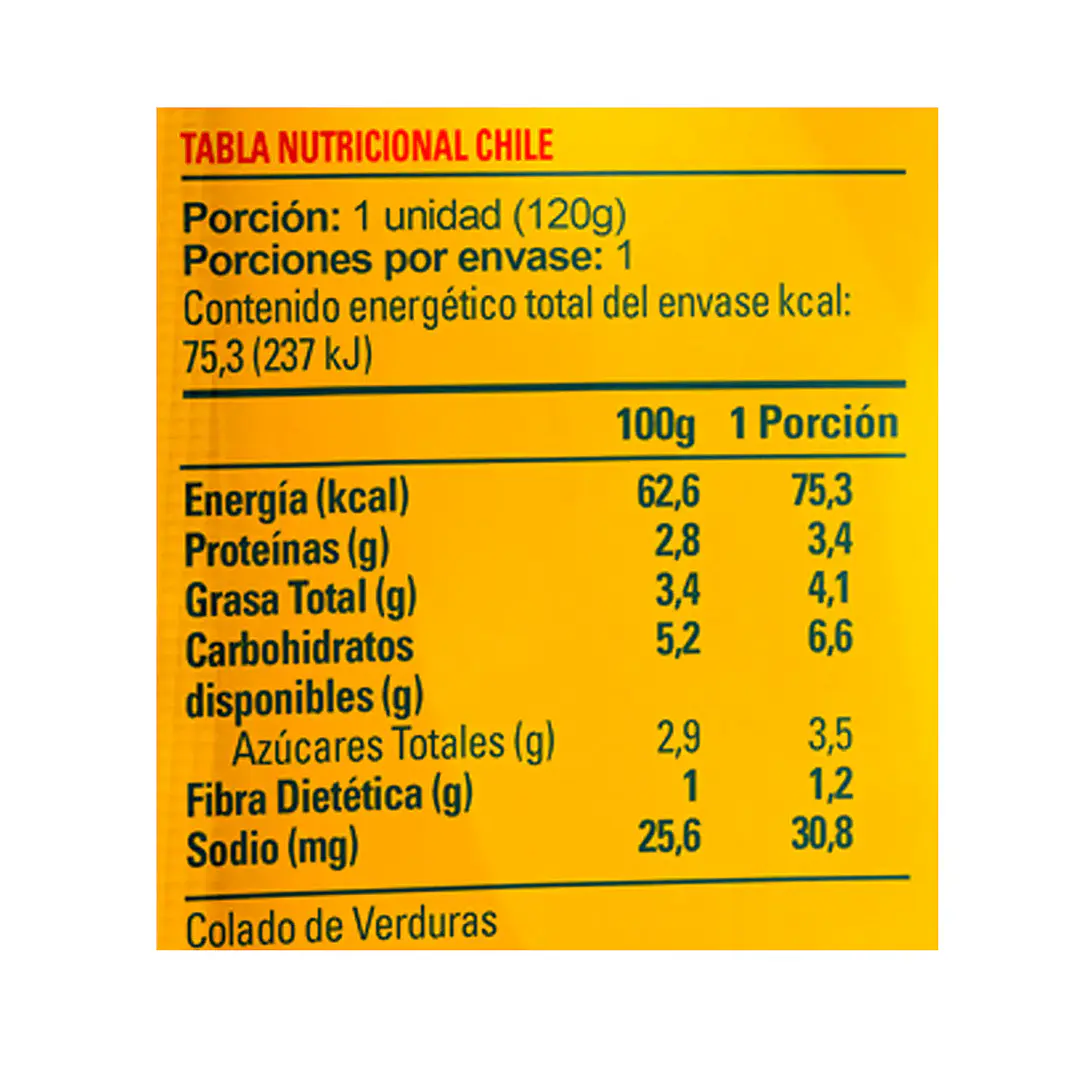 Colado Verdura, Res y Arroz - 24 Unds 2