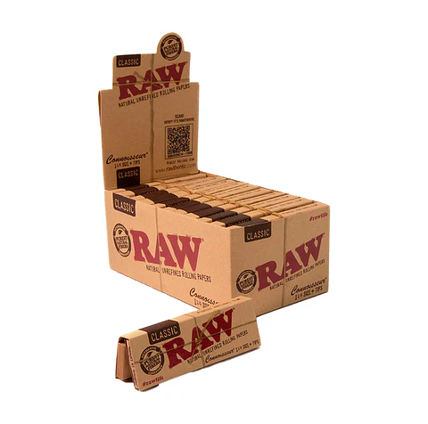 PAPELILLOS RAW CONNOISSEUR 1 1/4