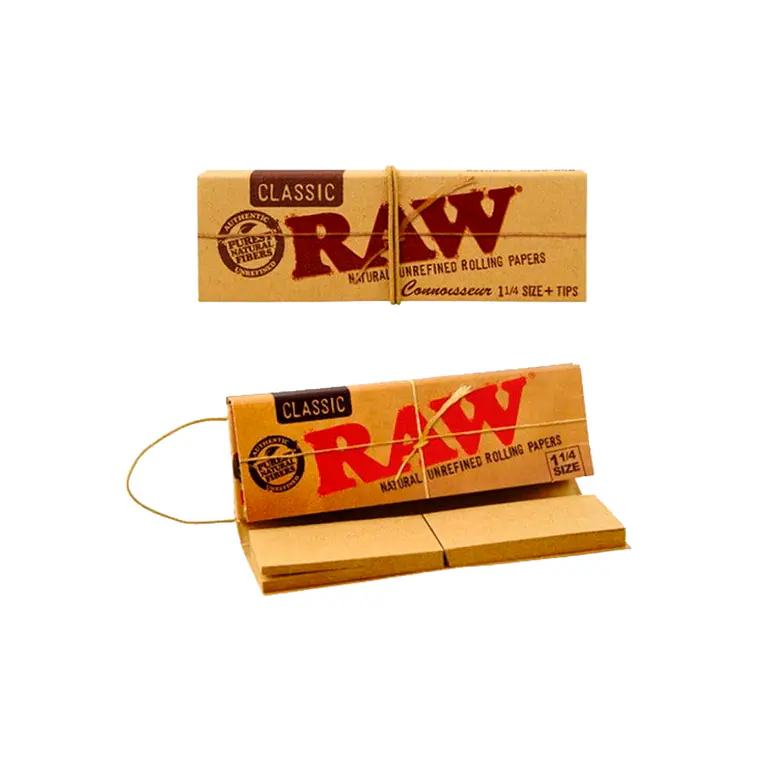 PAPELILLOS RAW CONNOISSEUR 1 1/4 2