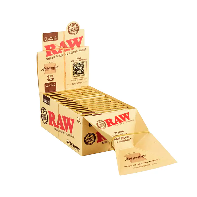 PAPELILLOS RAW ARTESANO 1 1/4 1