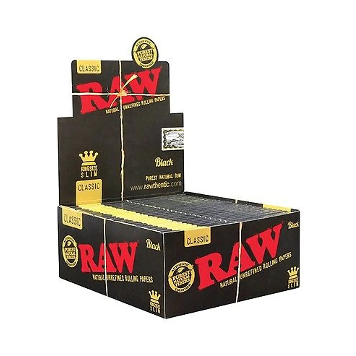 PAPELILLOS RAW KING SIZE BLACK 1