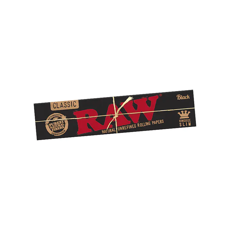 PAPELILLOS RAW KING SIZE BLACK 2