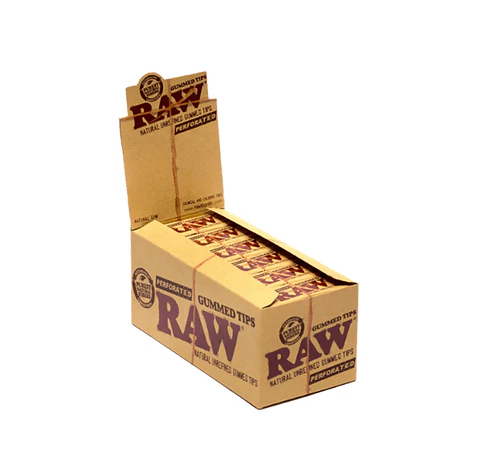 BOQUILLA CON PEGAMENTO RAW GUMMED