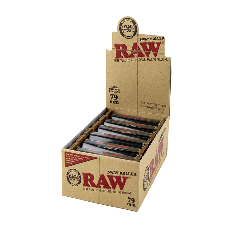 ENROLADORA RAW BLACK 1 AJUSTABLE 1 1/4 2