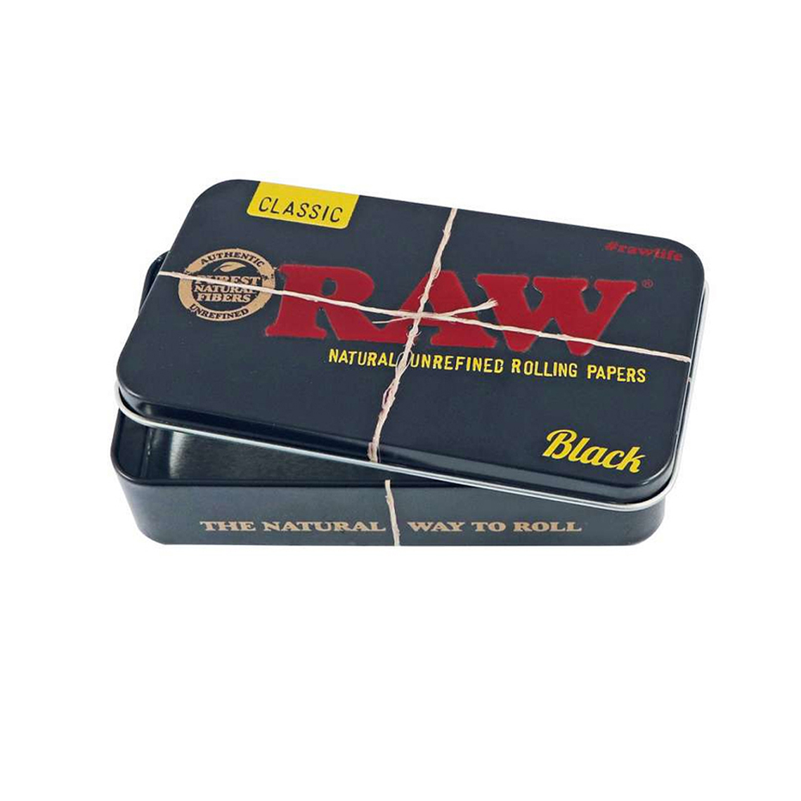 CAJA RECTANGULAR RAW BLACK 1