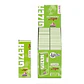 PAPELILLOS GIZEH VERDE 1 1/4 + TIPS 26 unid. - Miniatura 1