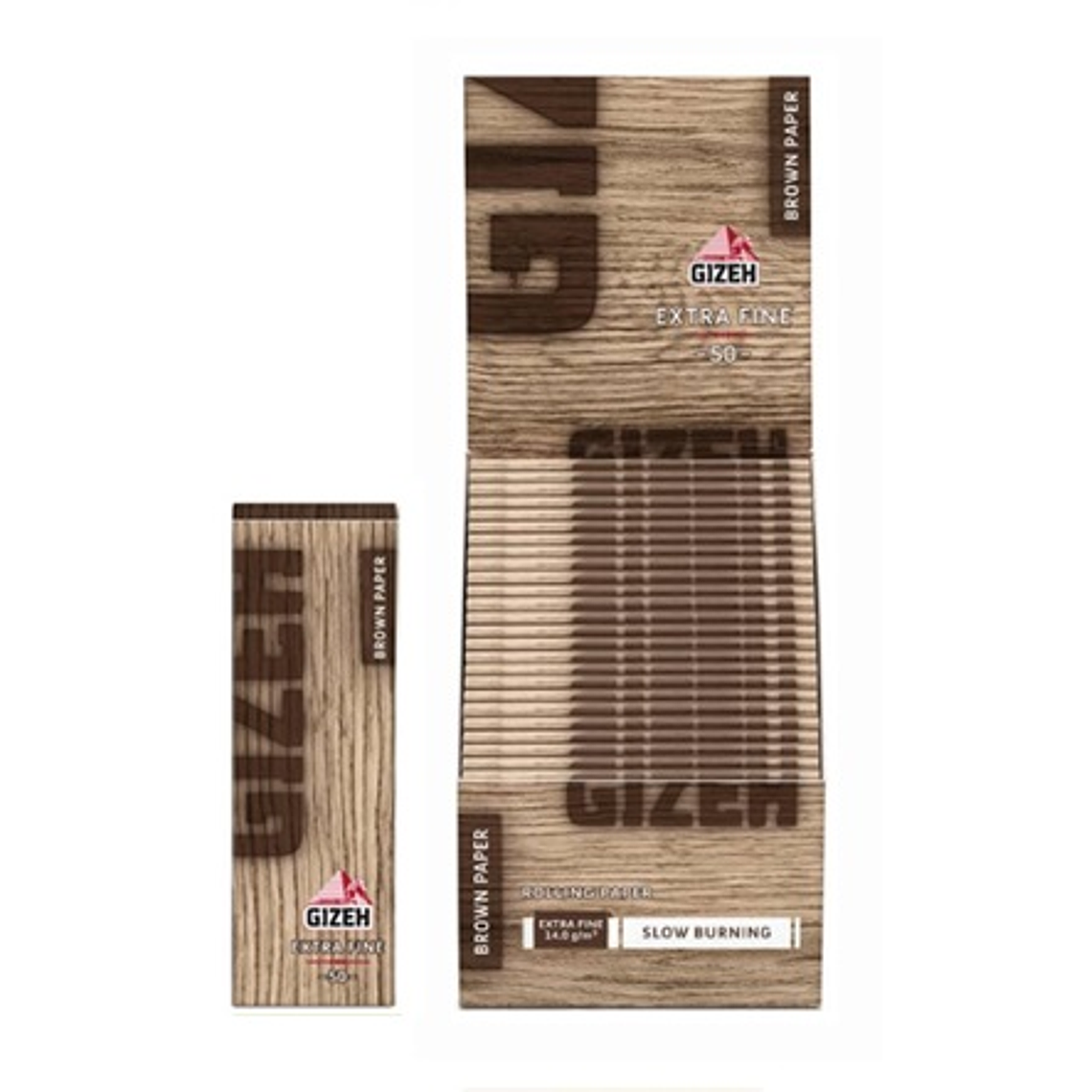 PAPELILLO GIZEH BROWN N°1   50 und. 1