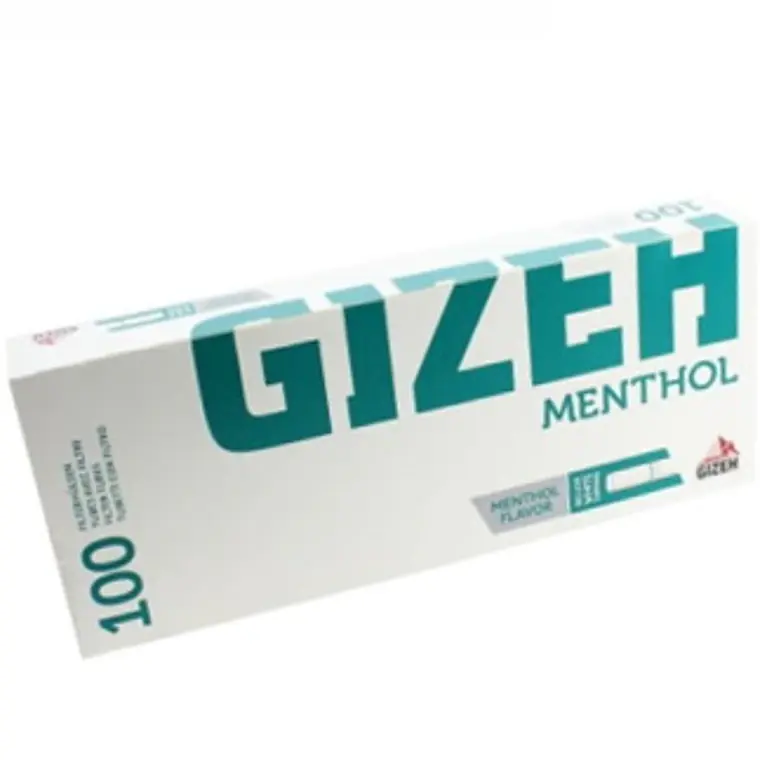 TUBO GIZEH MENTOLADOS  100 unid 1