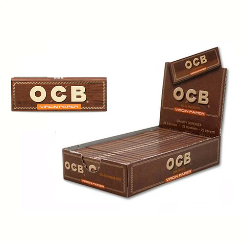 PAPELILLOS OCB VIRGIN 1 1/4