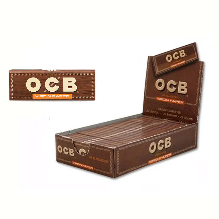 PAPELILLOS OCB VIRGIN 1 1/4 1