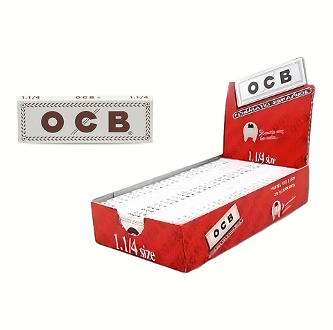 PAPELILLOS OCB BLANCO 1 1/4