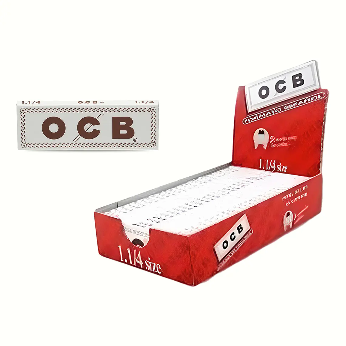 PAPELILLOS OCB BLANCO 1 1/4 1