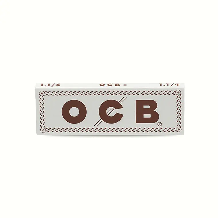 PAPELILLOS OCB BLANCO 1 1/4 2