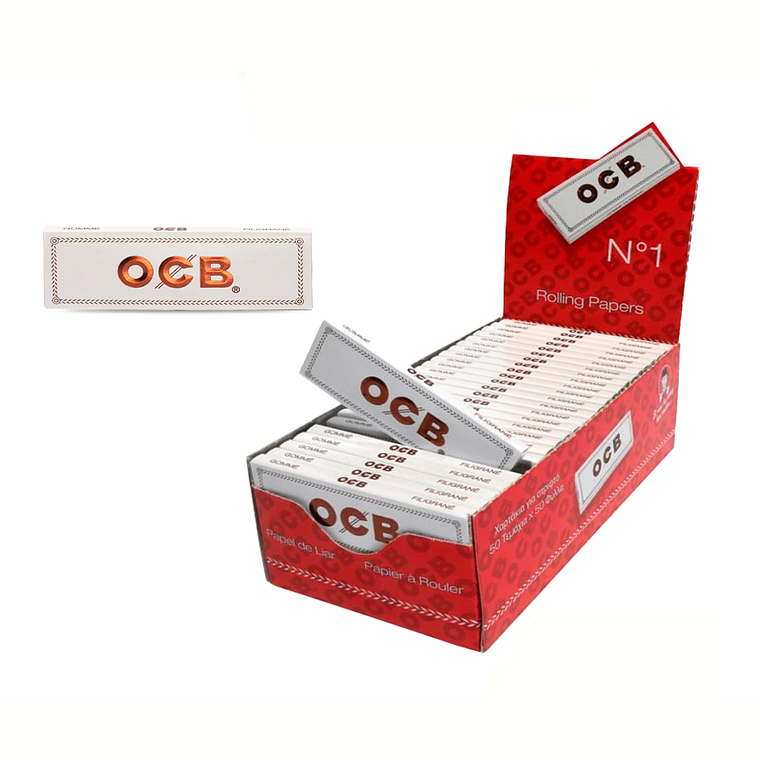 PAPELILLOS OCB BLANCO Nº1 1