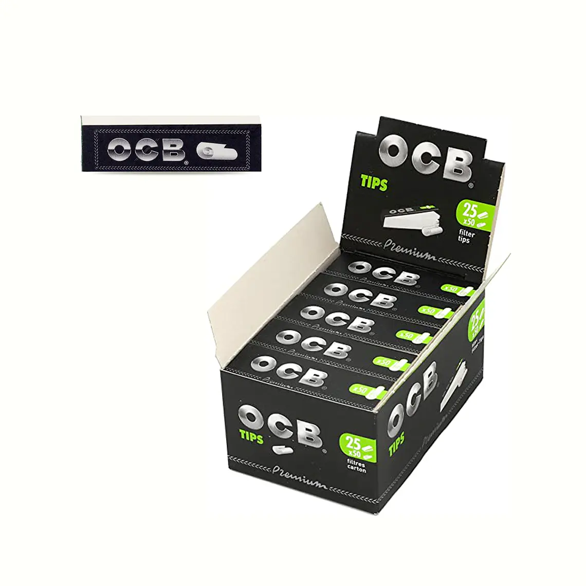 BOQUILLAS OCB PREMIUM PREPICADAS 1