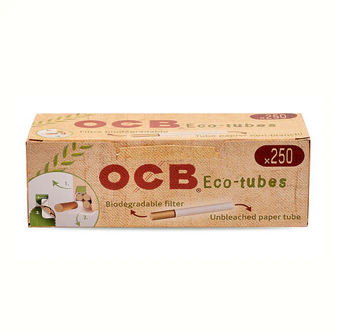TUBO CON FILTRO OCB ORGÁNICO 250 UNID.