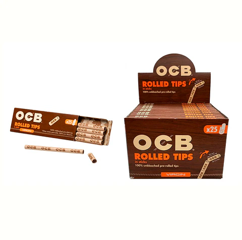 BOQUILLA PREENROLADA OCB VIRGIN 6.5 MM