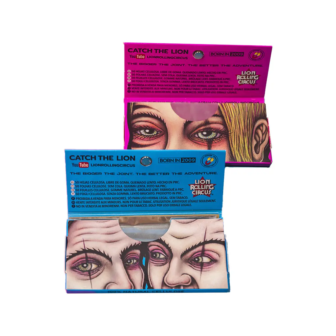 CELULOSA LION ROLLING CIRCUS 1 1/4 2