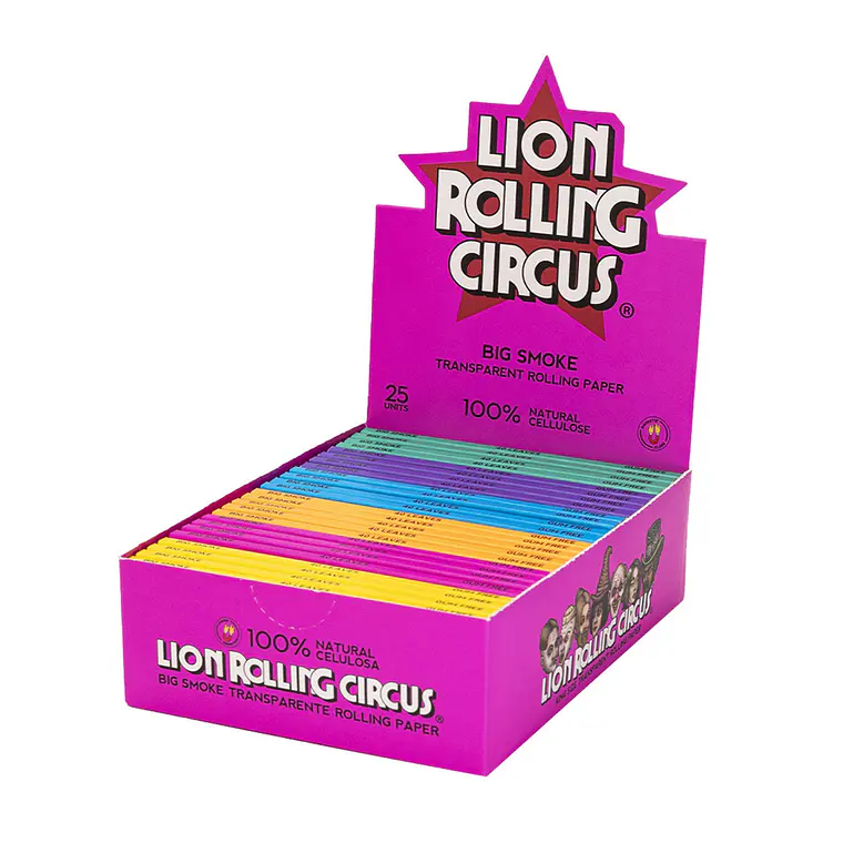 CELULOSA LION ROLLING CIRCUS KING SIZE 1