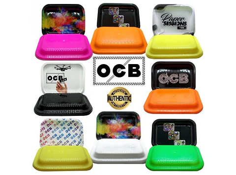 BANDEJA OCB METALICA CON TAPA 