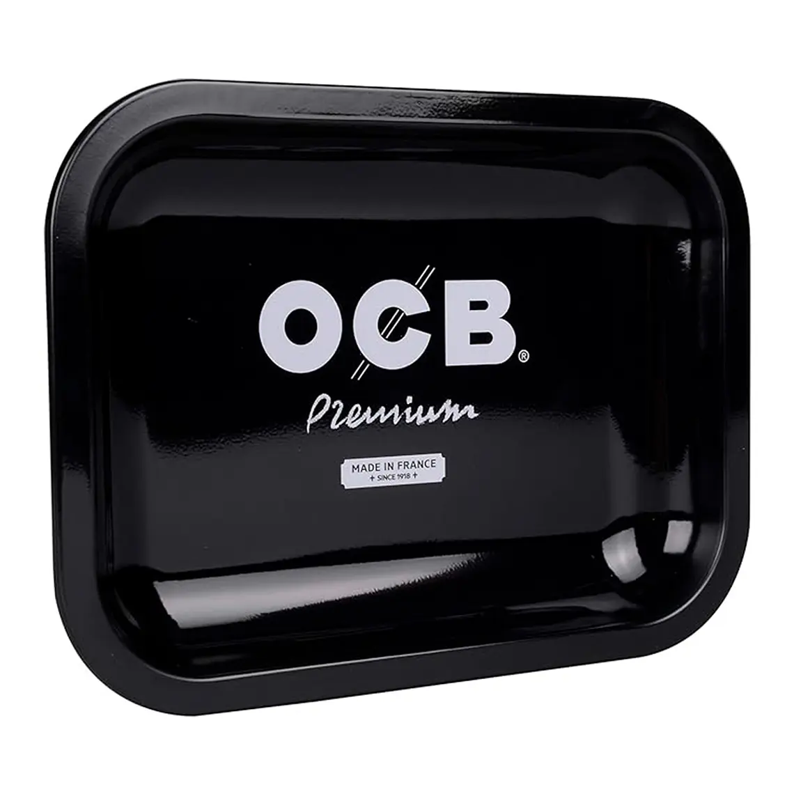 BANDEJA OCB METALICA MEDIANA NEGRA  29 * 19 CM. 1